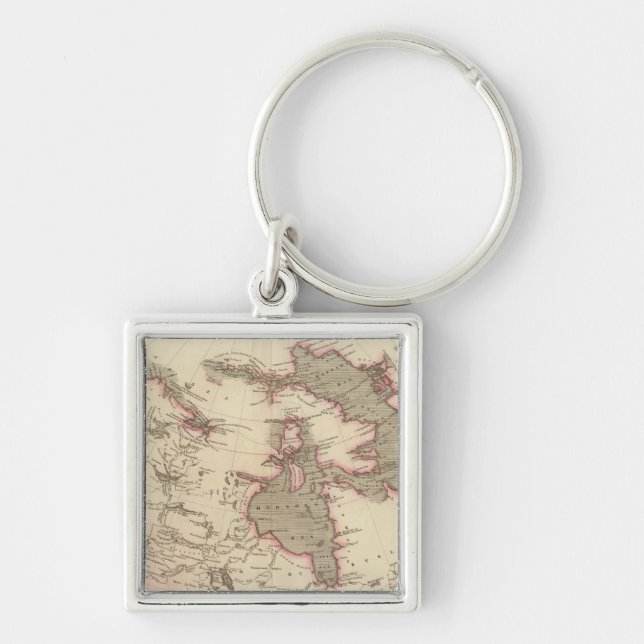 No America British possessions Keychain (Front)