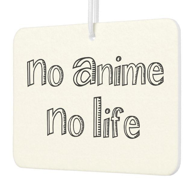 no anime no life air freshener (Left)