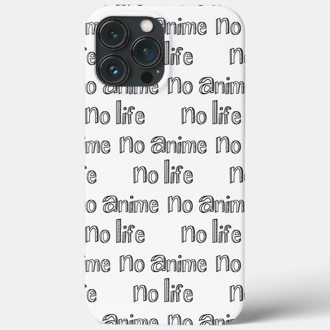 no anime no life Case-Mate iPhone case (Back)