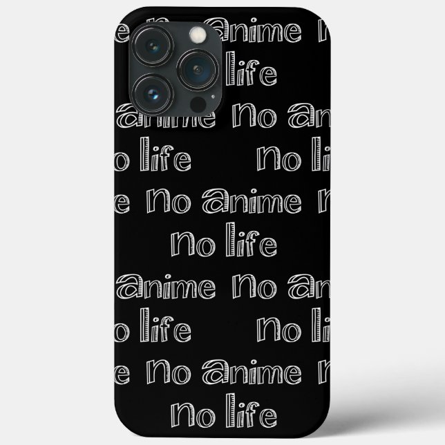 no anime no life Coque-Mate coque iphone (Verso)