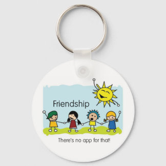 No App for Friendship Keychain