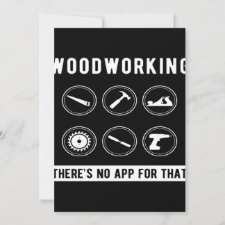 No app for Woodworking Holiday Card