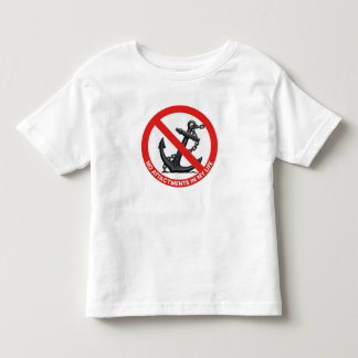 No attachments in my life toddler t-shirt