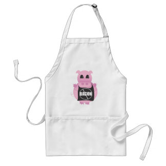 NO Bacon pig apron