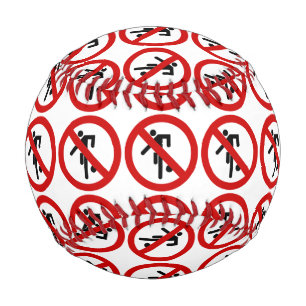 NO Ball Games ⚠ Thai Park Sign ⚠