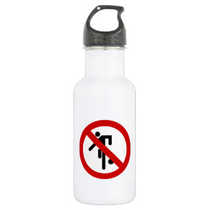 NO Ball Games ⚠ Thai Park Sign ⚠ 532 Ml Water Bottle