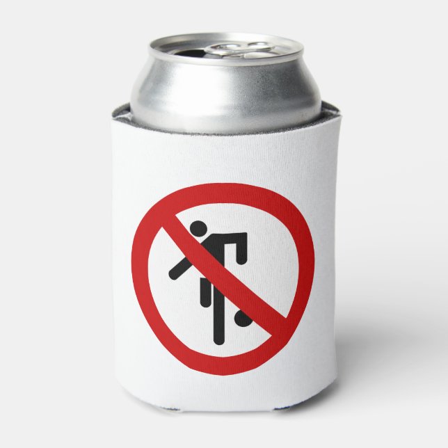 NO Ball Games ⚠ Thai Park Sign ⚠ Can Cooler (Can Front)