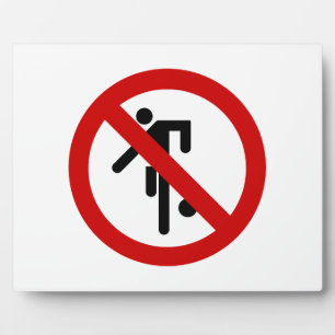 NO Ball Games ⚠ Thai Park Sign ⚠ Plaque
