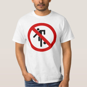 NO Ball Games ⚠ Thai Park Sign ⚠ T-Shirt