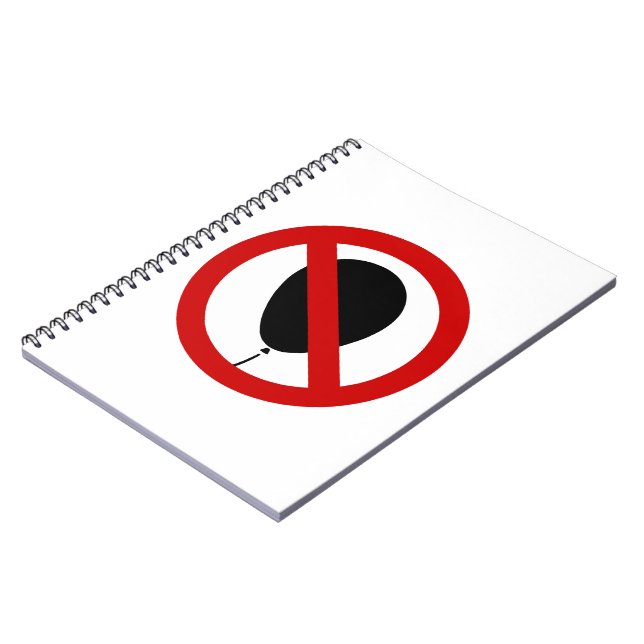 NO Balloon ⚠ Thai Sign ⚠ Notebook (Left Side)