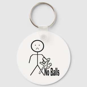 No Balls Keychain