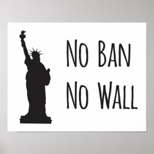 No Ban No Wall - Poster