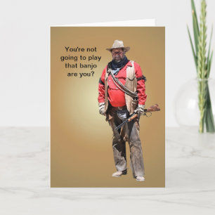 NO BANJO CARD