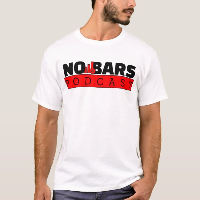 No Bars Logo Tee (Front)