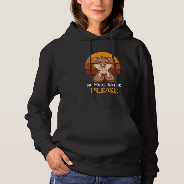 No Baths Any More Animal Hoodie (Front)