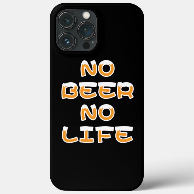 NO BEER NO LIFE Case-Mate iPhone CASE (Back)