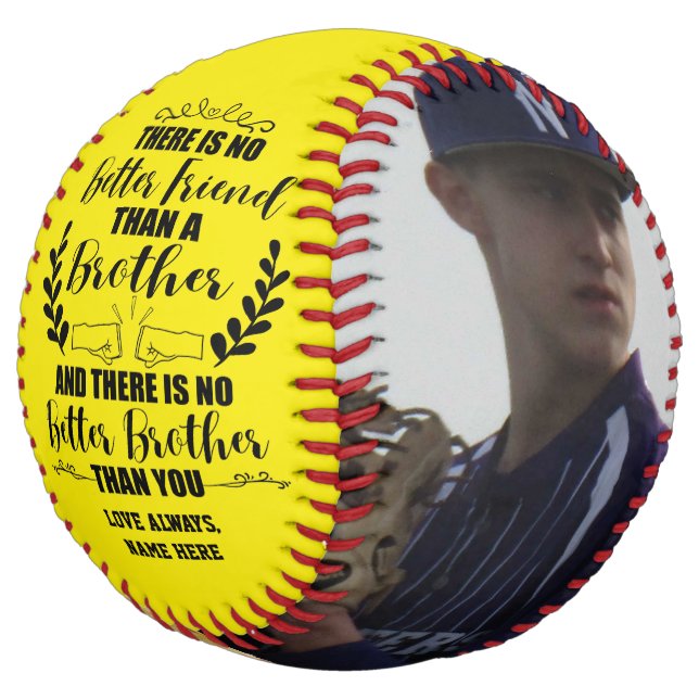 No Better Friend than A Brother No Better Brother Softball (Angled)
