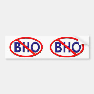 No BHO 2012 Bumper Sticker