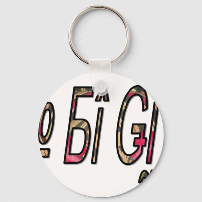 no bigiji.png keychain (Front)