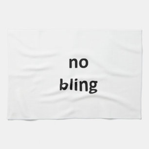 no bling jGibney The MUSEUM Zazzle Gifts.png Kitchen Towel