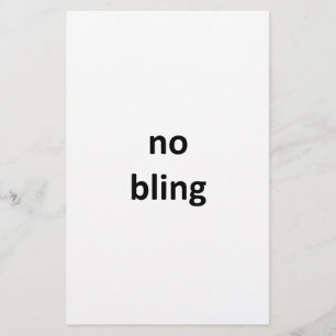 no bling jGibney The MUSEUM Zazzle Gifts.png Stationery