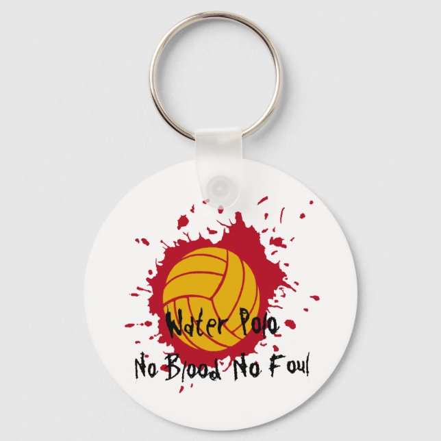 No Blood No Foul Keychain (Front)