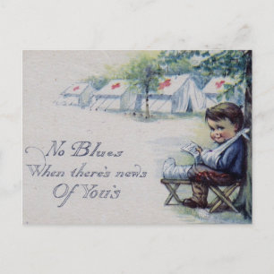 No Blues When News of You Postcard