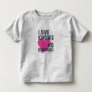 No Boundaries shirt - choose colour & style