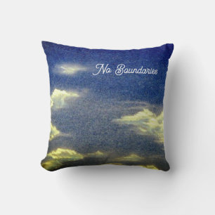 No Boundaries Throw Pillow