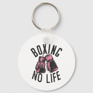 No Boxing No Life Training Or Workout Boxers Glove Keychain