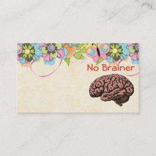No Brainer Business Card