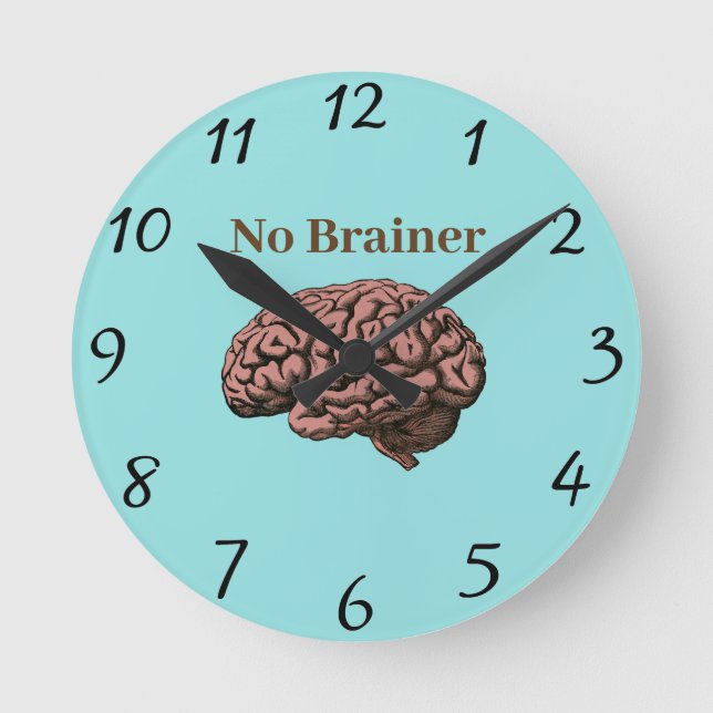 No Brainer Clock (Front)