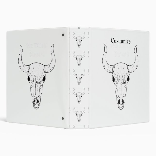 No Bull Ever Thunder_Cove Binder (Background)