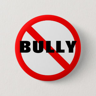 No Bully 2 Inch Round Button