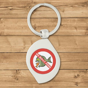 No Bully Zone Keychain
