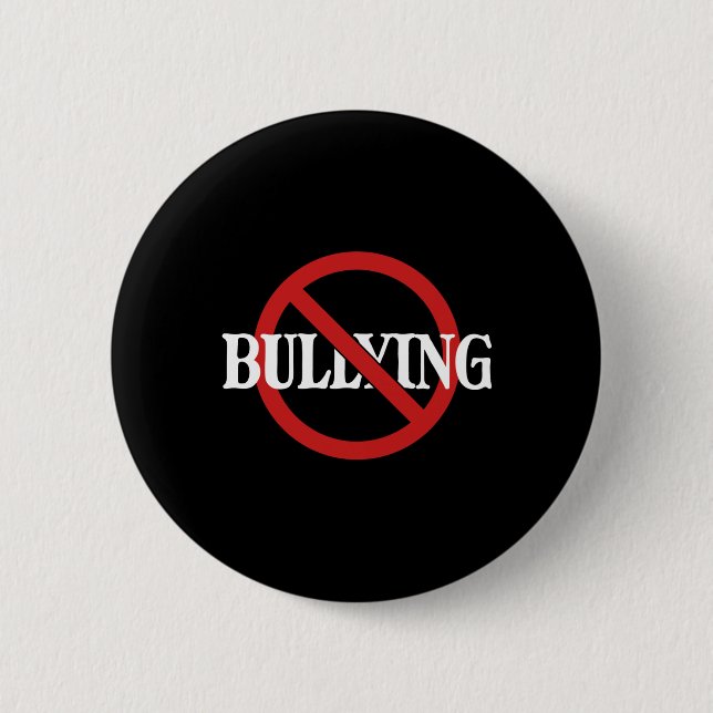 No Bullying Stop Bullying Kindness Orange Unity 2 Inch Round Button (Front)