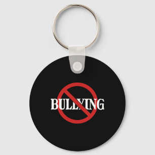 No Bullying Stop Bullying Kindness Orange Unity Keychain