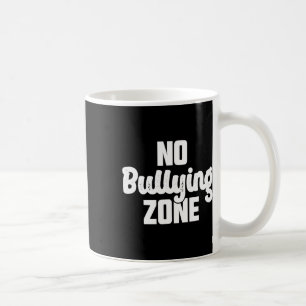 No Bullying Zone Stop Bullying Kindness Orange Coffee Mug