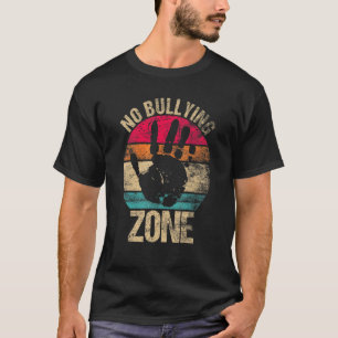 No Bullying Zone Vintage Unity Day bullying preven T-Shirt