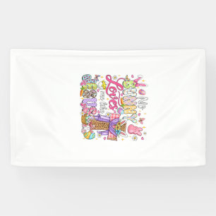 No Bunny Loves Me Like Jesus Easter Christian Kids Banner