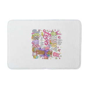 No Bunny Loves Me Like Jesus Easter Christian Kids Bath Mat