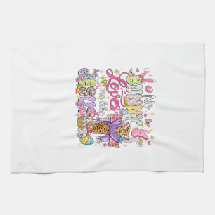 No Bunny Loves Me Like Jesus Easter Christian Kids Kitchen Towel