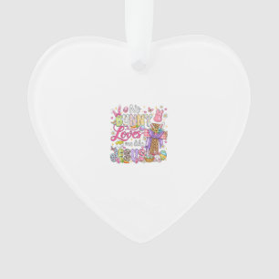 No Bunny Loves Me Like Jesus Easter Christian Kids Ornament