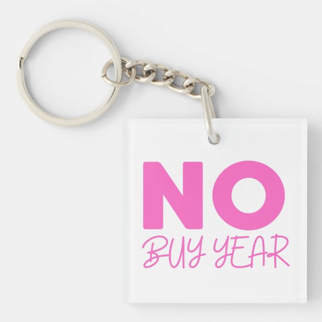 NO buy year  Keychain (Front)