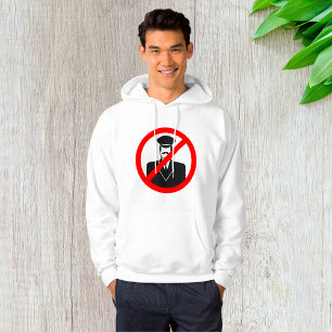 No Chauffeur Allowed Symbol Funny Warning Hoodie