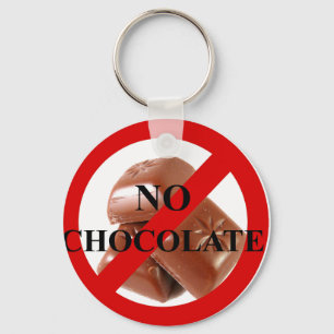No chocolate keychain