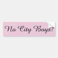 No City Boys! Pink