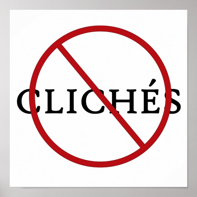 No Cliches Poster (Front)