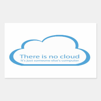 No cloud sticker