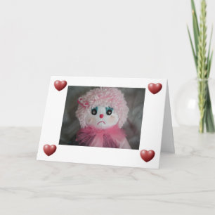 No Clowning Around Card